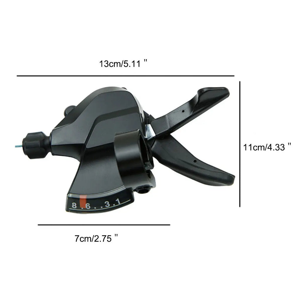 MTB Bike Gear Brake Levers Set Shifter Shift 3/8 Speed Cables for Shimano Bicycle Derailleur Finger Pivot