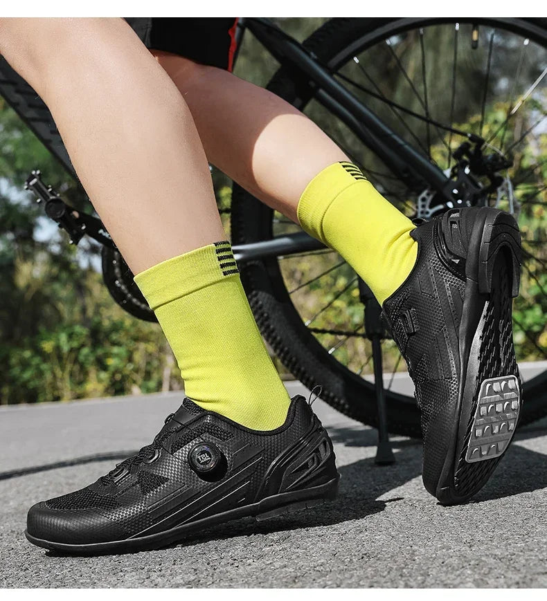 Road Cycling Shoes male Breathable Summer Self-Locking Cleat Non-slip Mountain Bicycle Shoe Men's spd racing Sneaker Lightweight
