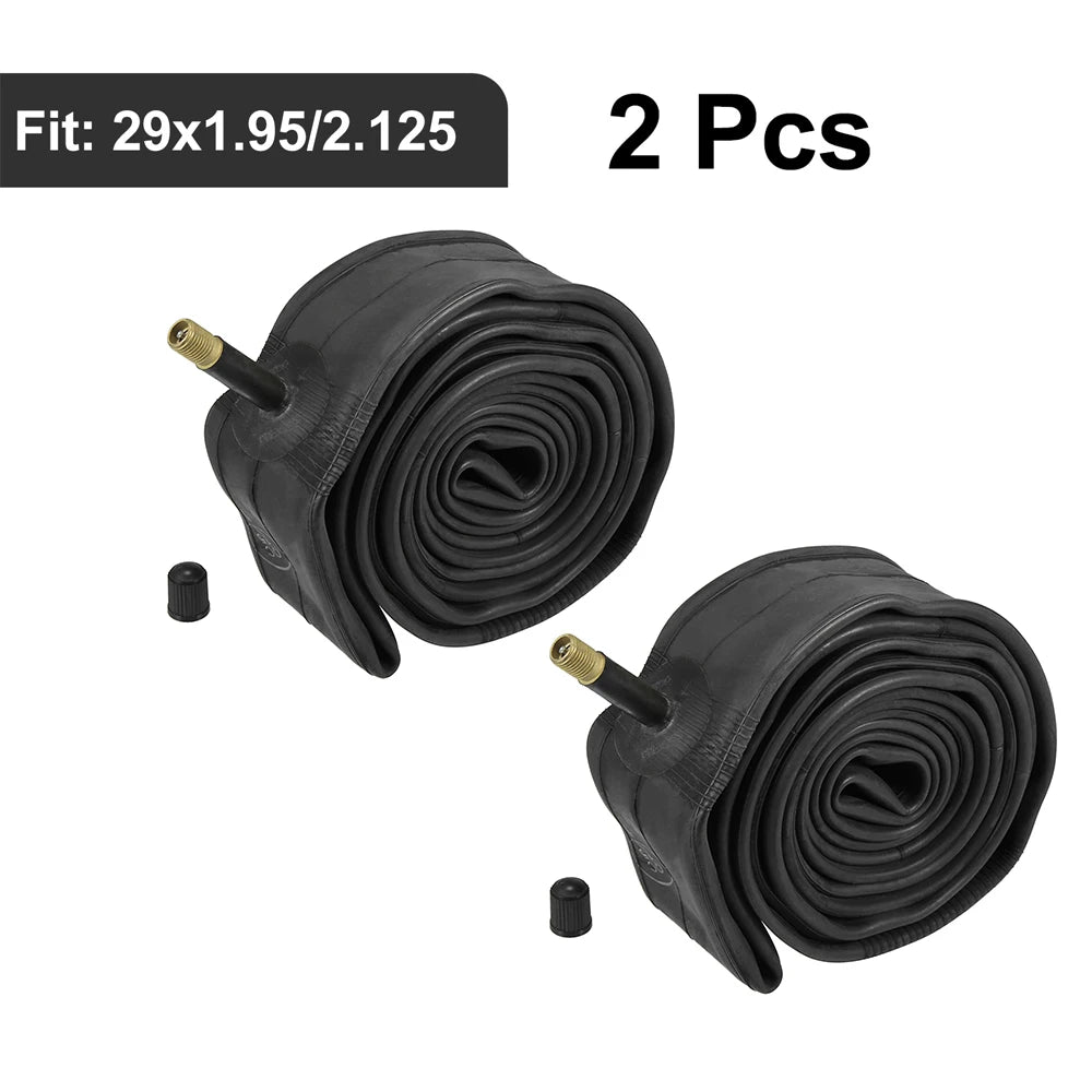 X Autohaux Bicycle Inner Tires 14/16/18/20/22/24/26 inch Schrader Tyres 1.75/2.125'' width Bike Cycling Tire Rubber Tube for MTB