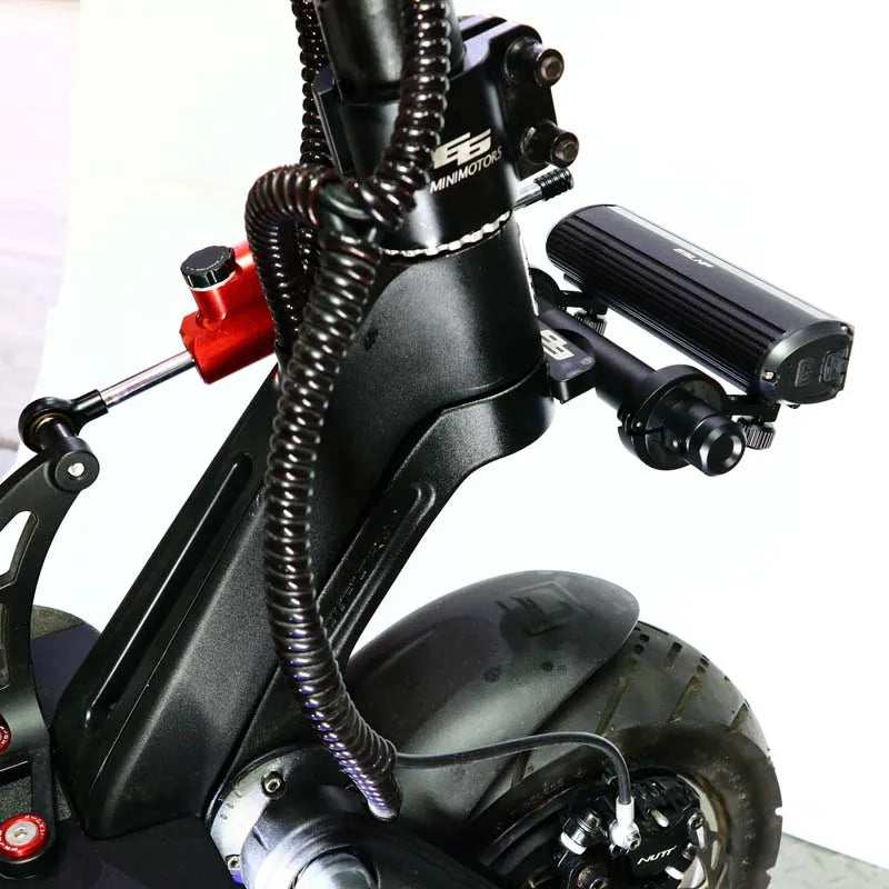 Electric Scooter Front Bicycle Lamp, Waterproof Flashlight, Dualtron Speedway, Sur-on, VSEET, KAABO, Accessories