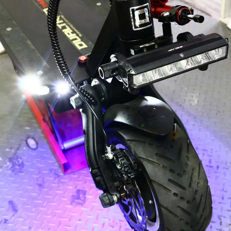 Electric Scooter Front Bicycle Lamp, Waterproof Flashlight, Dualtron Speedway, Sur-on, VSEET, KAABO, Accessories