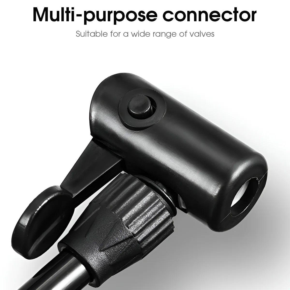 Manual Bicycle Air Pump Portable Bicycle Tire Air Pump Floor Air Pump Suitable for Bicycle Tires Ball Inflation