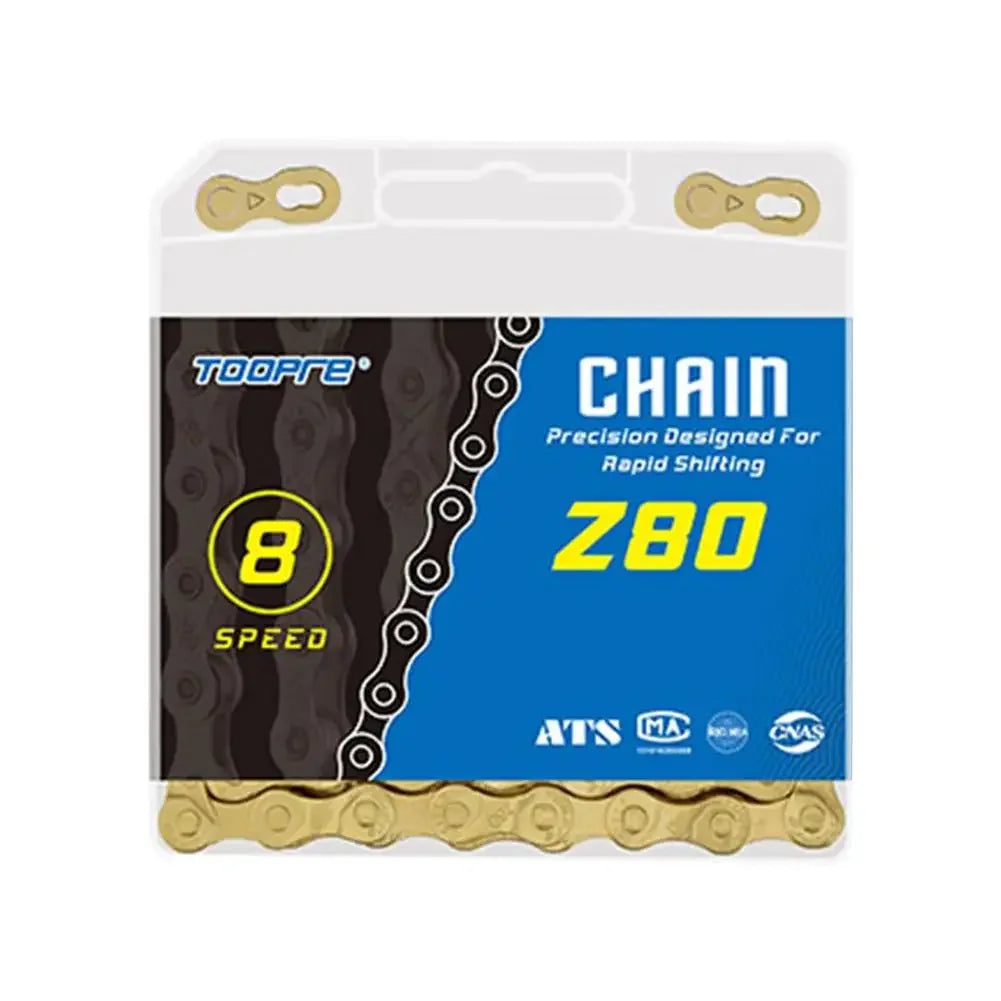 Bicycle Chain 6 7 8 9 10 11 12 Speed Variable Mountain Road Bike Anti-rust Electroplated Gold Chains Cycling Durable Accessories