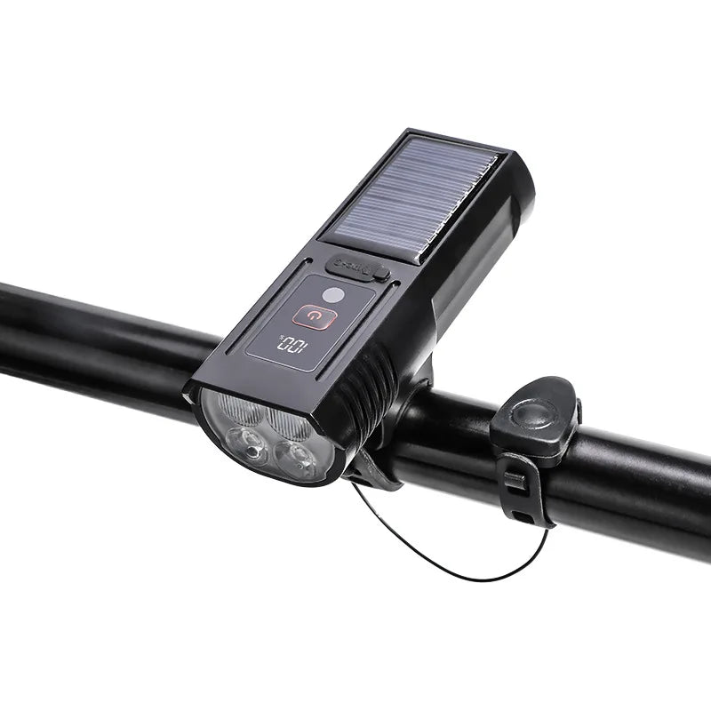 Bicycle Light Bike Light-sensing Intelligent Lighting Front Rear Lamp with High-decibel Horn Type-c Charging Cycling Light LED