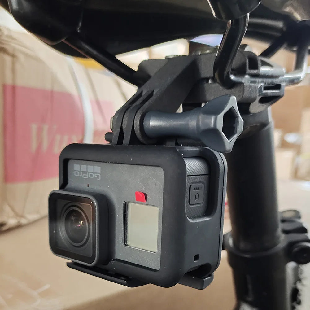 EBike Electric Bicycle Tail Light Saddle Support Bicycle Lamp Bracket For Gopro Cycling Taillight Mount Holder Cycling Parts
