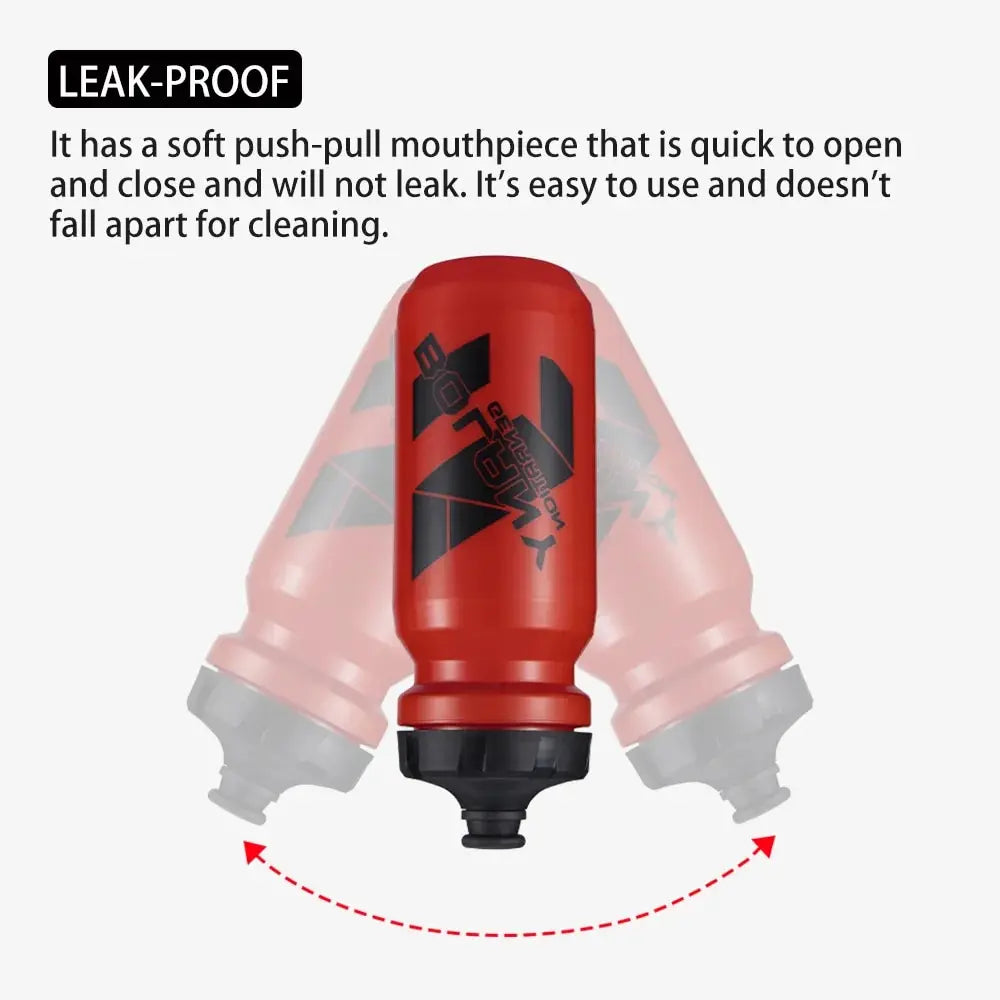 Bicycle Water Bottle PP5 Lightweight Squeeze-type Running Cycling Kettle BPA-Free Leak-Proof 610ML Mountain Road Bike Bottle