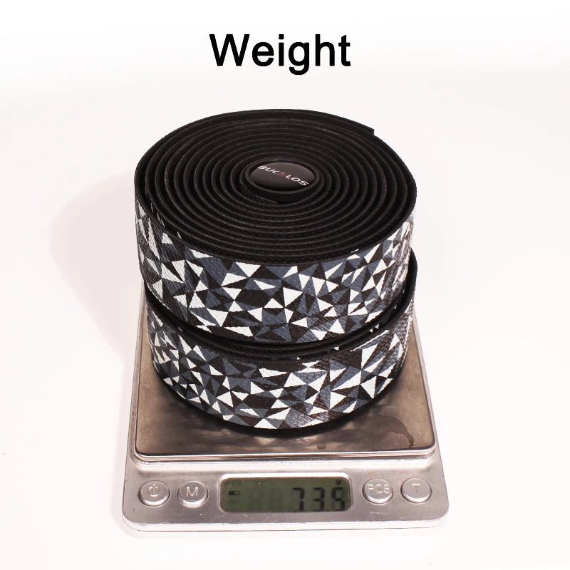 BUCKLOS Road Bike Bar Tape Ultralight Handlebar Tapes EVA+PU Soft Anti-Vibration Wrap Tape Durable Bar Tape Cycling Accessories