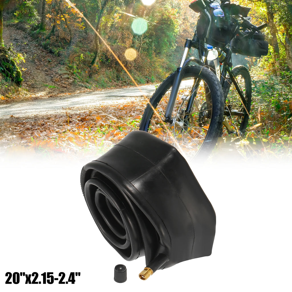 X Autohaux Bicycle Inner Tires 14/16/18/20/22/24/26 inch Schrader Tyres 1.75/2.125'' width Bike Cycling Tire Rubber Tube for MTB