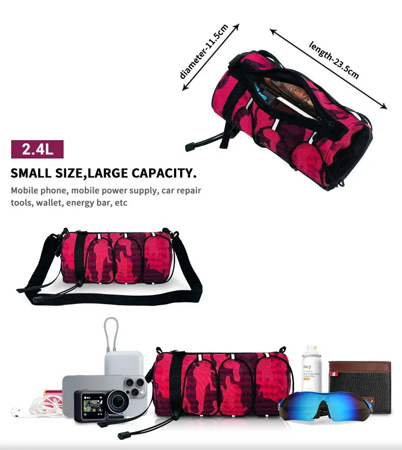 Bicycle front bag, chauffeur, large-capacity storage bag, outdoor waterproof cycling bag, mountain bike front bag Bicycle Bags