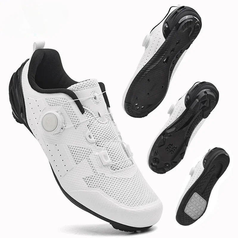 Road Cycling Shoes male Breathable Summer Self-Locking Cleat Non-slip Mountain Bicycle Shoe Men's spd racing Sneaker Lightweight