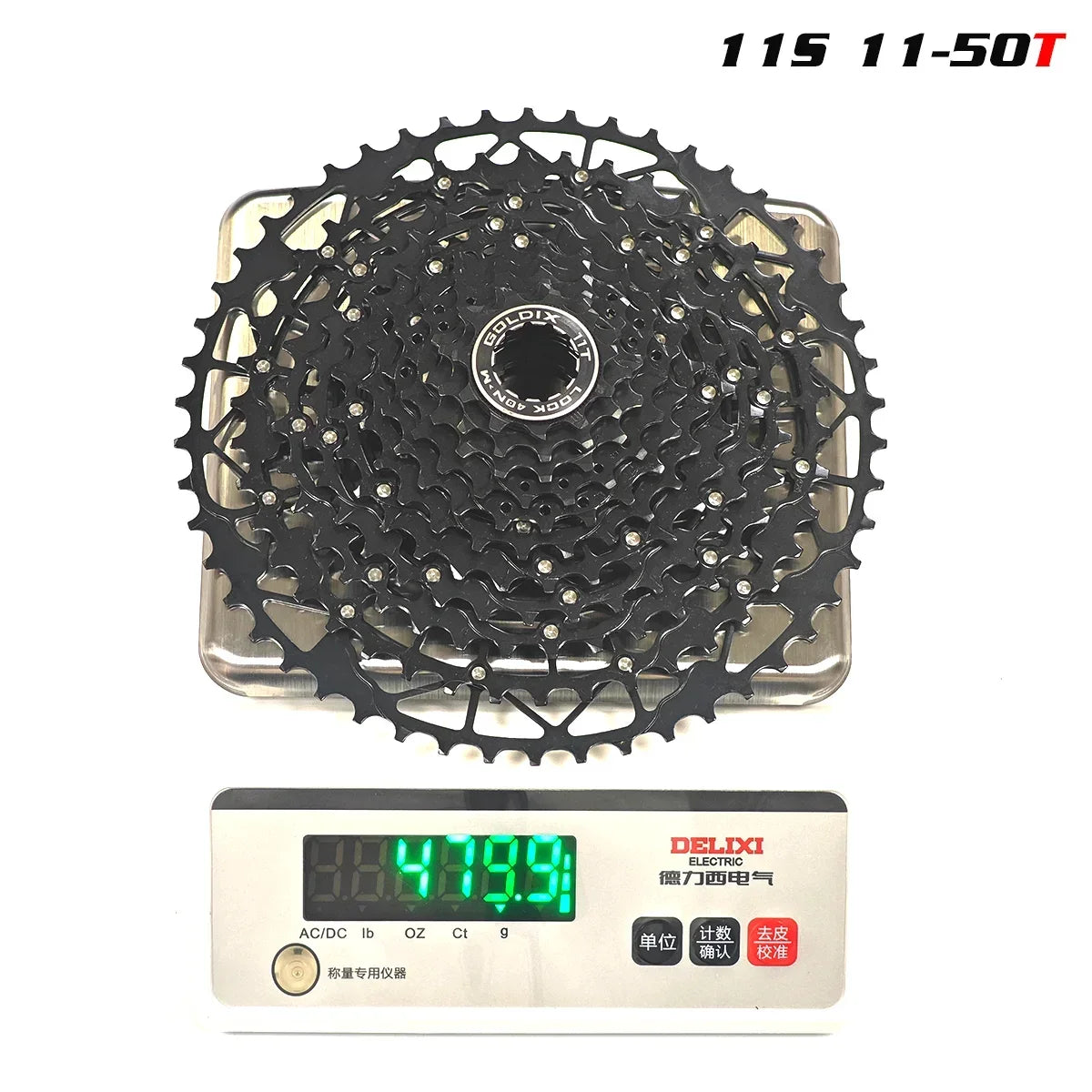 GOLDIX Ultralight Bicycle Cassettes Freewheel Carbon Steel Material 9/10/11/12/13 Speed HG Structure Sprocket for Mountain Bike