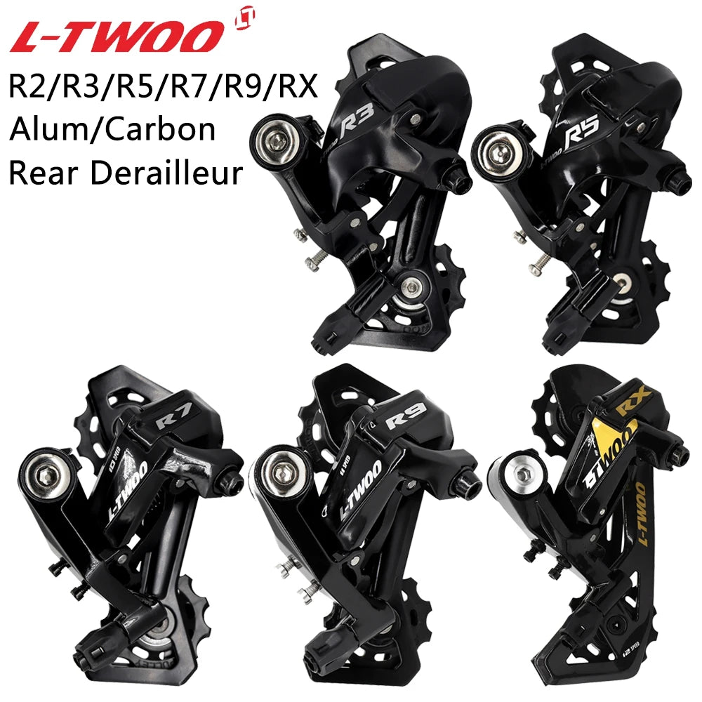 LTWOO R2 R3 R5 R7 R9 RX Road Bike Rear Derailleur 7/8/9/10/11/12 Speed Aluminum Alloy Carbon Fiber Derailleur Bicycle Parts