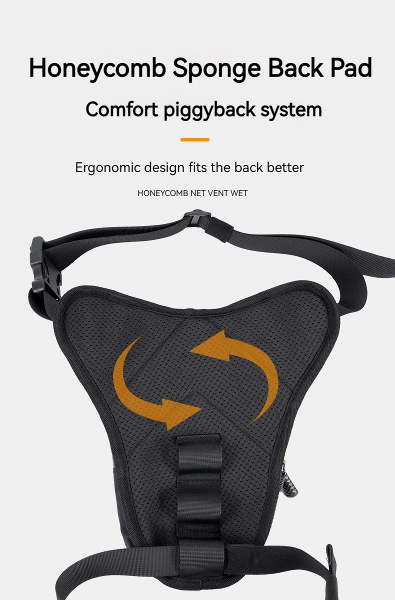 Bicycle Leg Side Bag EVA Hard Shell Outdoor Casual Waist Bags bike Mobile Phone Purse Hip Bum Pack Cycling Leg Bag  Bicycle Bag