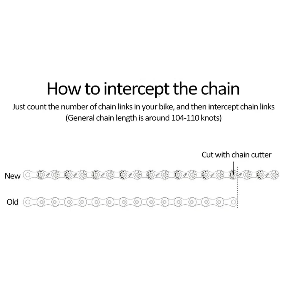 Bicycle Chain 6 7 8 9 10 11 12 Speed Variable Mountain Road Bike Anti-rust Electroplated Gold Chains Cycling Durable Accessories