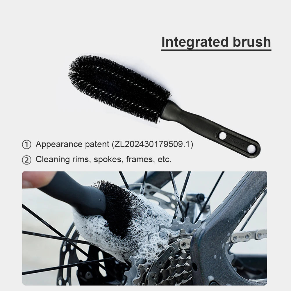 Bicycle Bike Cleaning Tools Set Bike Clean Brush Kit Bike Cleaning Kit for Mountain Road City BMX and Folding Bike Accessories