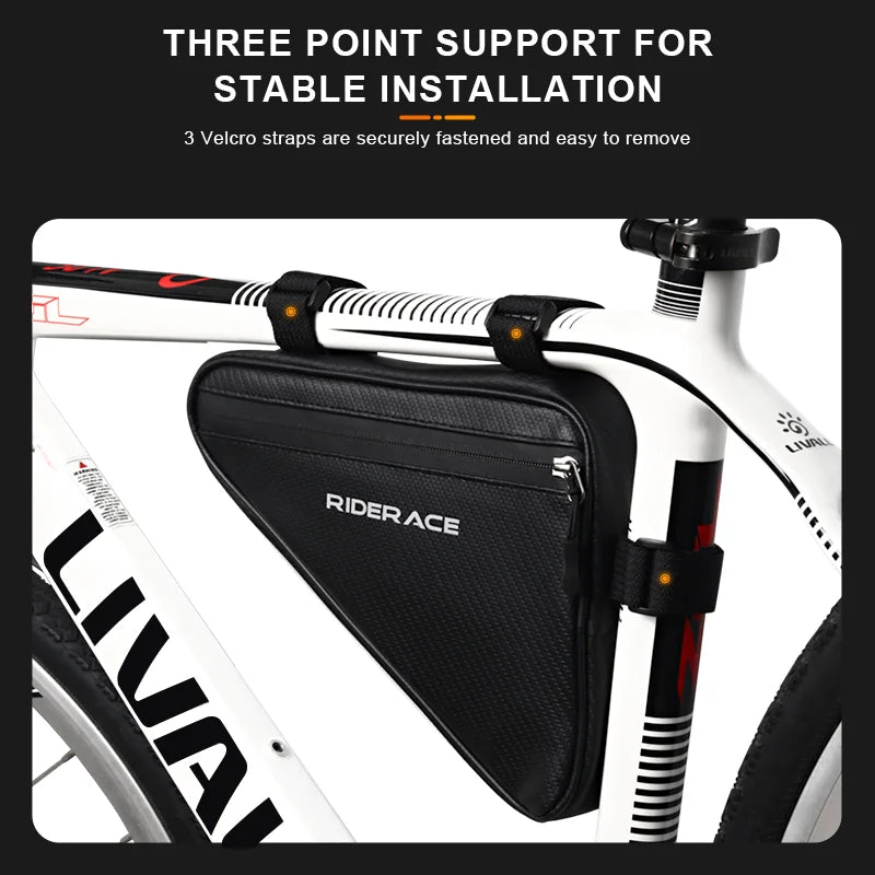 Bicycle Bag Triangle Waterproof Rainproof Large Capacity Outdoor Sport Cycling Frame Front Bags MTB Road Bike Pouch Frame Bag