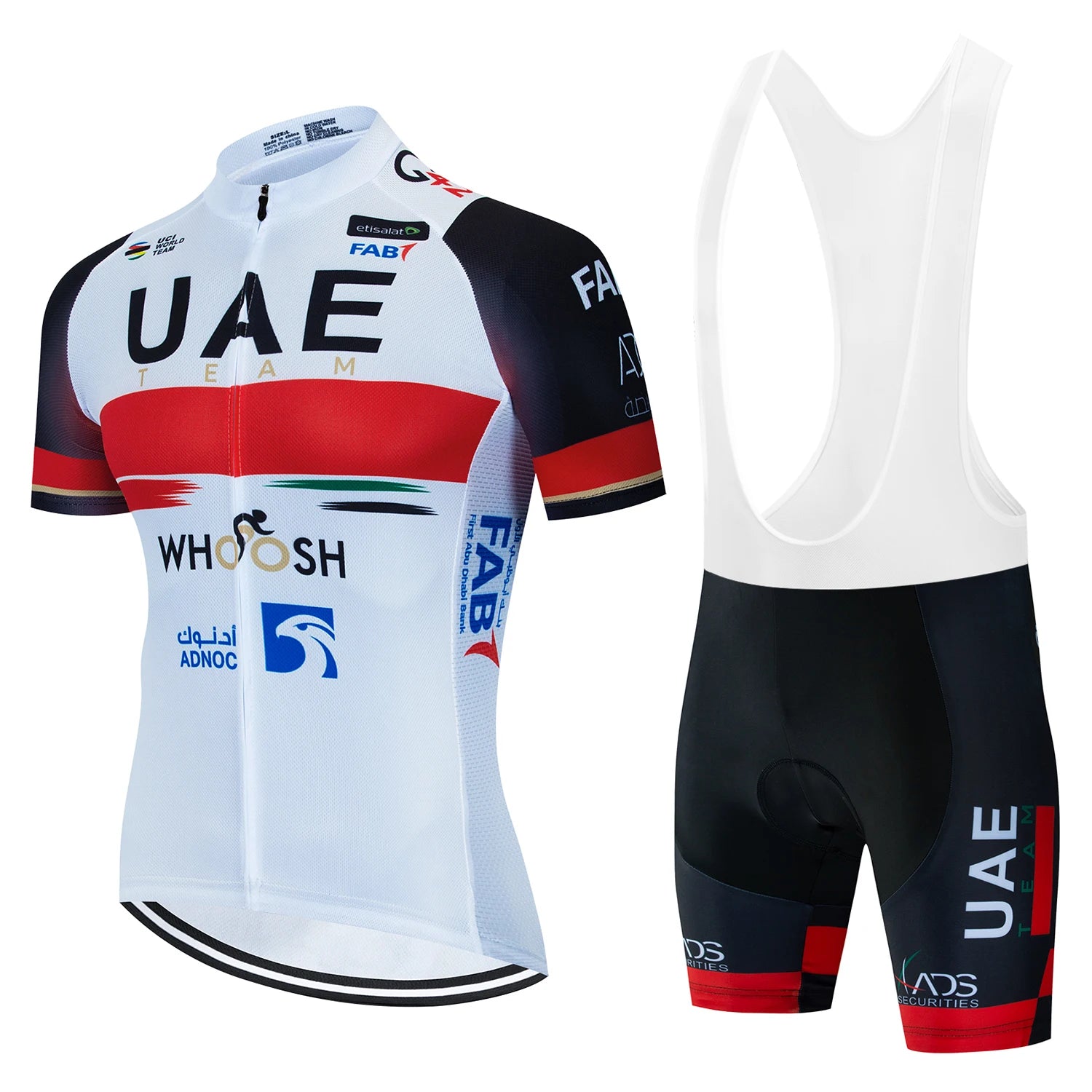 UAE Cycling Clothes Jersey Men Set Mtb Road Bike Uniform Shorts Man Mountain Complete 2024 Bib Men's Suit Cycle Spring Summer