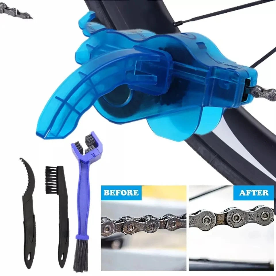 Bicycle cleaning set, cycling maintenance tools, chain cleaner, bicycle parts cleaning set