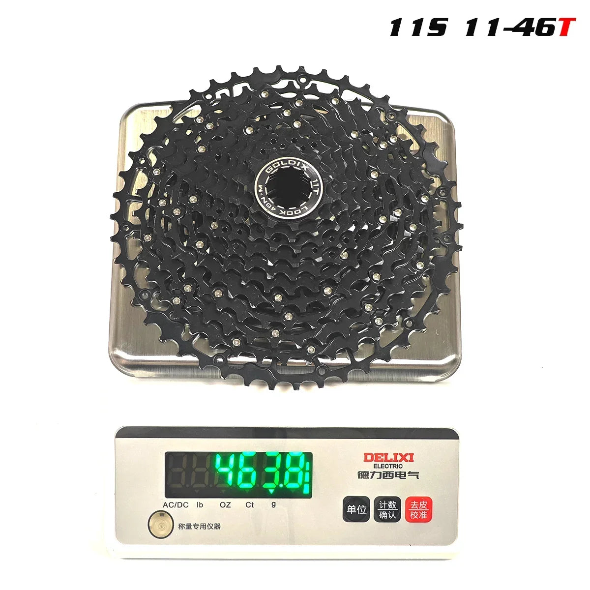 GOLDIX Ultralight Bicycle Cassettes Freewheel Carbon Steel Material 9/10/11/12/13 Speed HG Structure Sprocket for Mountain Bike