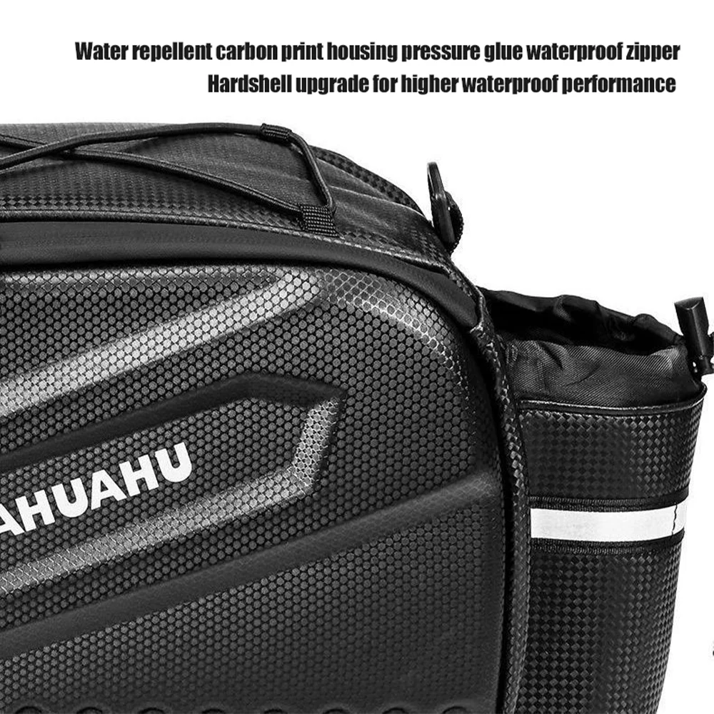 Bicycle Carrier Bag Large Capacity Bike Bags Foldable Rear Seat Bag Bike Rear Basket Waterproof Pannier Trunk Seat Saddle Bags