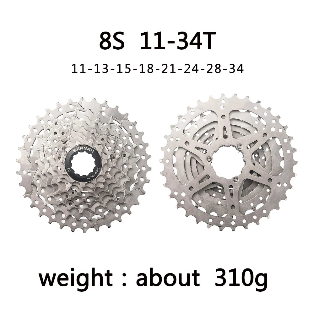 SENSAH 8/9/10/11 Speed Road Bike Cassette 11V 23T/25T/28T/30T/32T/34T/36T Bicycle Freewheel K7 10S Flywheel for HG Hub