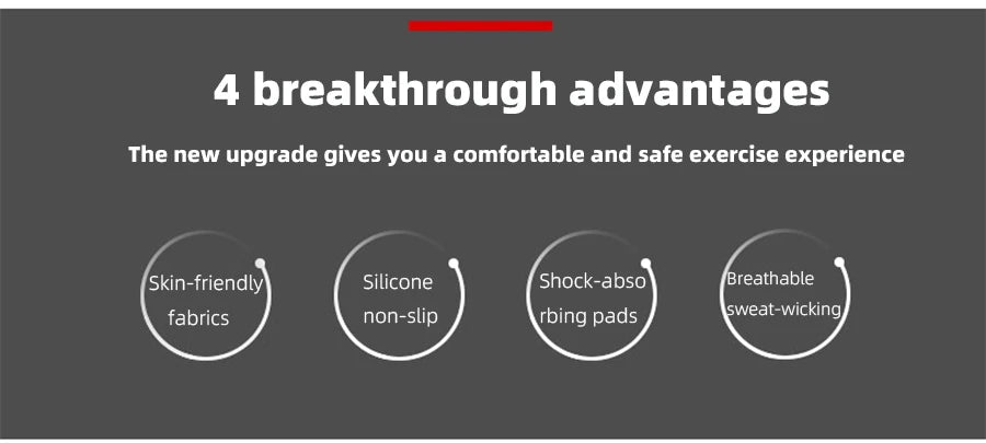 With Anti-Slip Shock-Absorbing Workout Gloves Motorcycle Exercise Cycling Gloves Weight Lifting Gym Training Light Biking Gloves