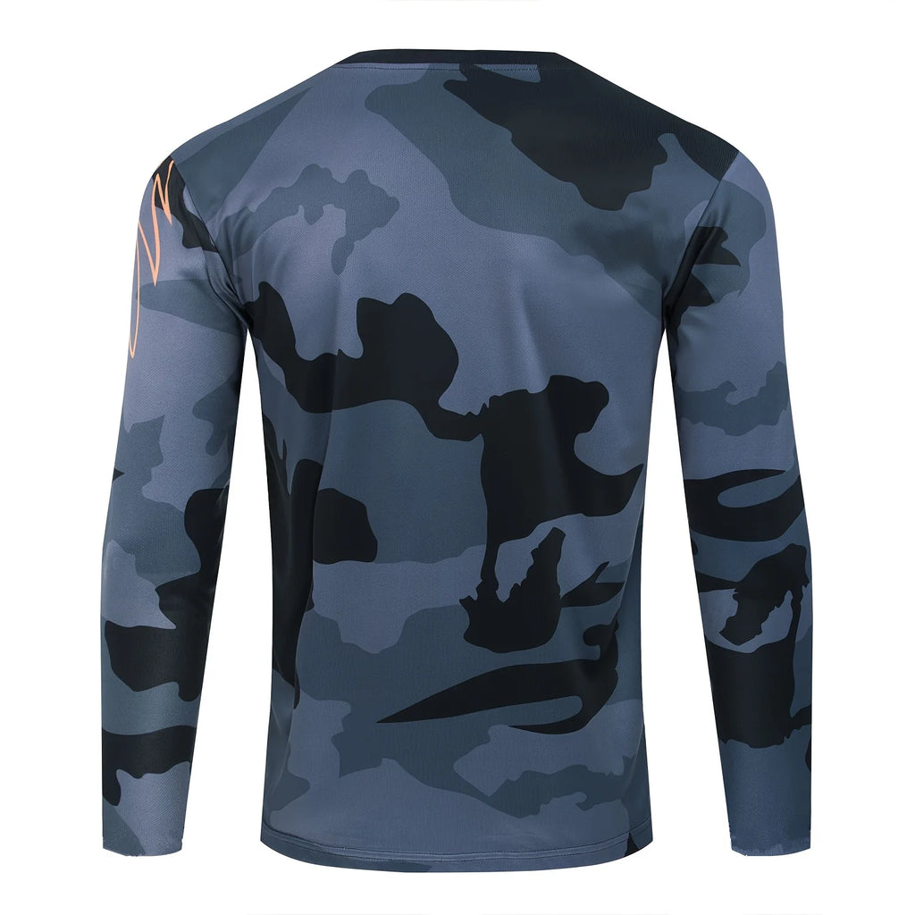 Men’S Motorcycle Riding Clothes Long Sleeved Off Road Motorcycle Clothes Breathable And Wear Resistant Motorboat Rally Equipment