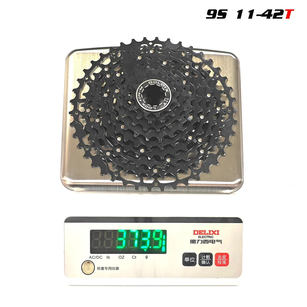 GOLDIX Ultralight Bicycle Cassettes Freewheel Carbon Steel Material 9/10/11/12/13 Speed HG Structure Sprocket for Mountain Bike