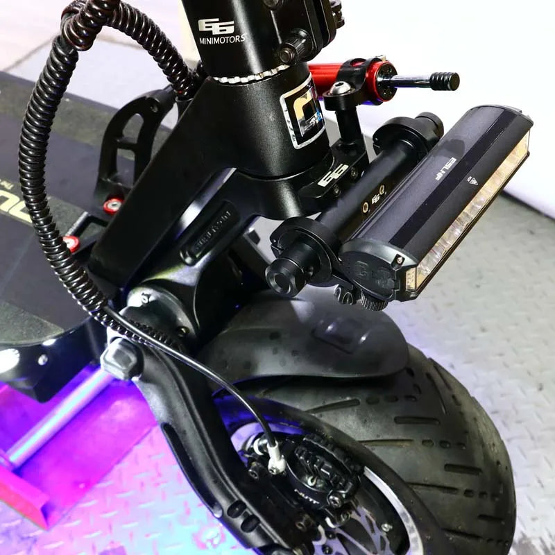 Electric Scooter Front Bicycle Lamp, Waterproof Flashlight, Dualtron Speedway, Sur-on, VSEET, KAABO, Accessories