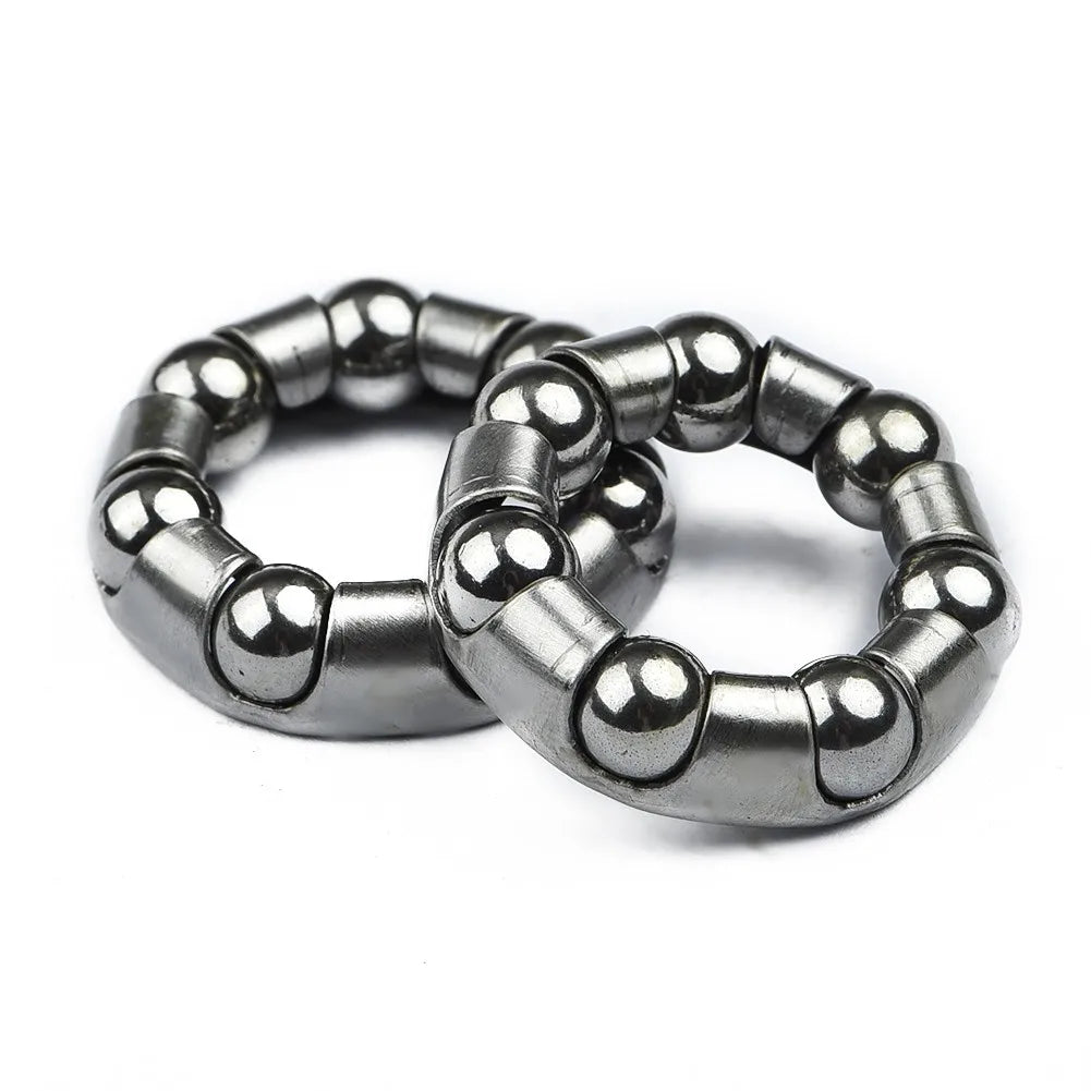 4 Pcs Bicycle Full Set Wheel Hub Bearings Front And Rear Steel Bearing Bicycle Repair Cycling Accessories Parts