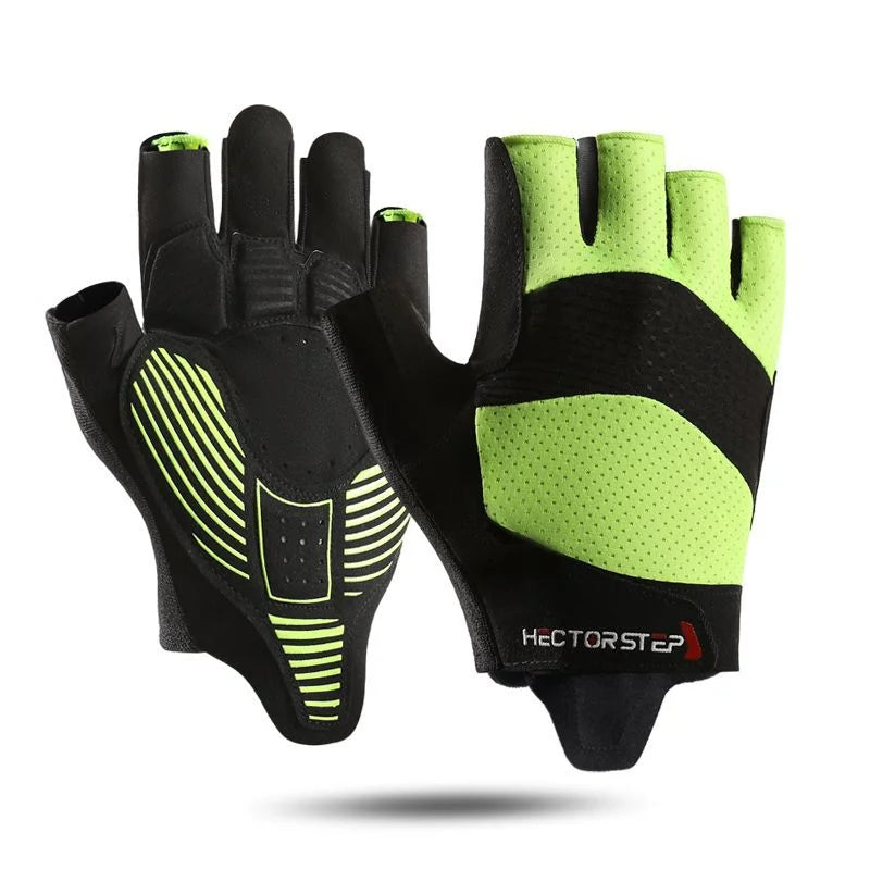 Cycling Gloves - Shock-Absorbing, Breathable, Anti-Slip Shock-Absorbing Pad for Bicycle/Mountain Bike/Workout/MTB/Gym