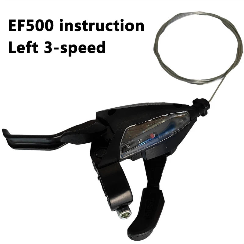 3x7 21 Speed Bicycle Shifter Levers Brake Cycling Disc Handle Brake Levers With Shift Cable Bike Accessories For Road Bike MTB