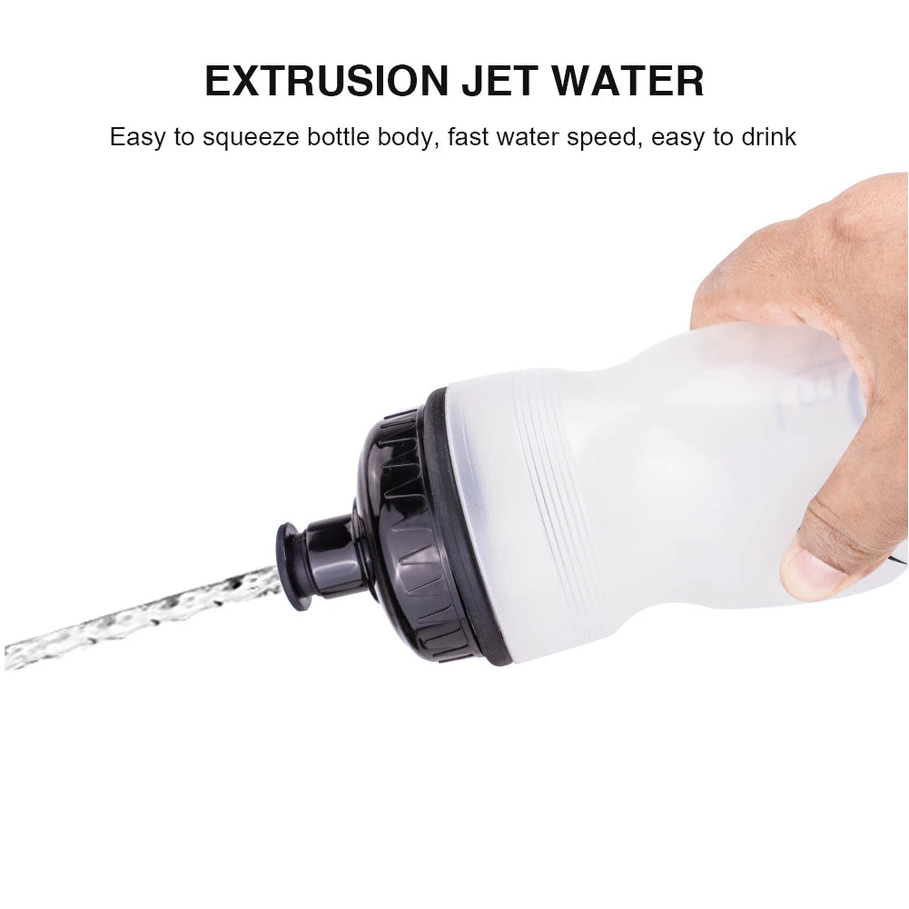 Bicycle Water Drink Bottle Outdoor Plastic Portable Cycling Kettle Bottle Bike Cycling Accessory Outdoor Drinkware Bottle Kits