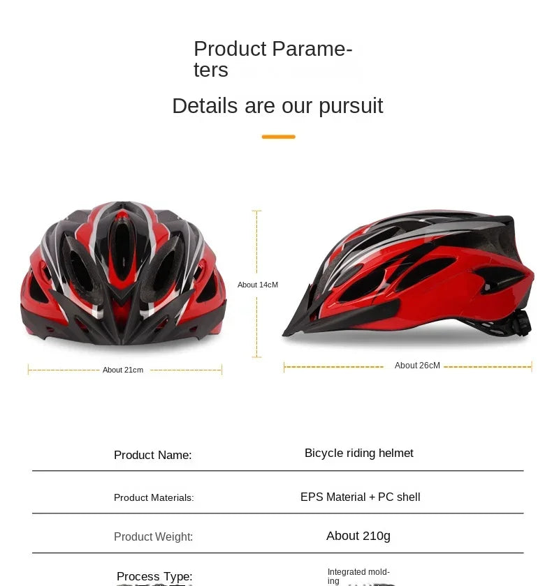 Cycling MTB Helmet for Mountain Road Bike Safety Breathable Road Racing Cap Bicycle Helmet Safety Motorcycle Equipment