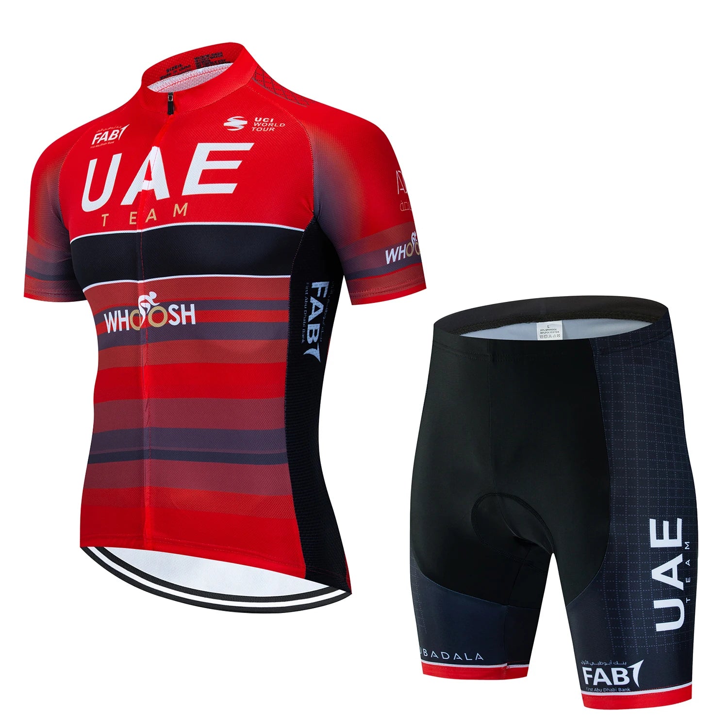 UAE Cycling Clothes Jersey Men Set Mtb Road Bike Uniform Shorts Man Mountain Complete 2024 Bib Men's Suit Cycle Spring Summer