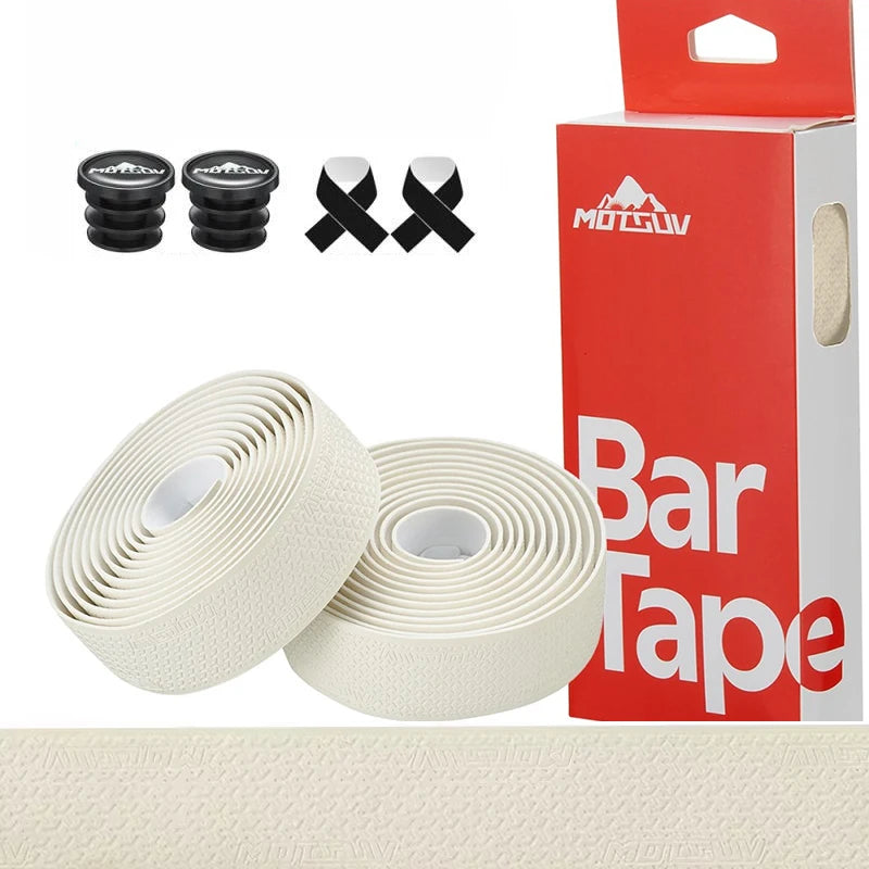 1Pair  Road Bike Handlebar Tape Anti Slip Silica Gel Handlebar Tape Shock Absorption Cycling Bar Tape Bicycle Accessories