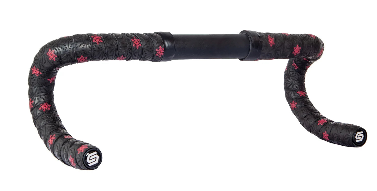 Road Bike Handlebar Tape Two-Colors Chrysanthemum Pattern Handlebar Tapes Non-slip and breathable Bar Tape Handlebar Accessories