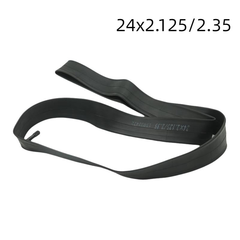 Bike Inner Tube 24x1 3/8  or 24x2.125/2.35 or 24x1.75/1.95 Bike Tire Cycling Tire Rubber Tube Straight Mouth